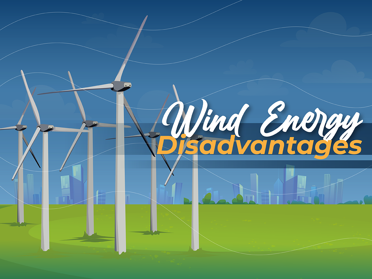 2 disadvantage of wind energy