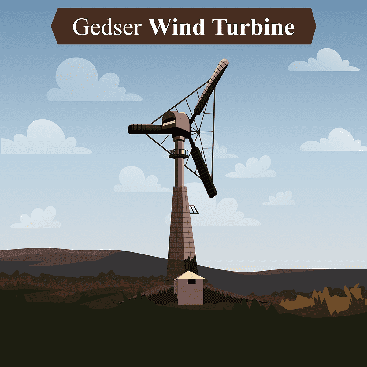 Gedser Wind Turbine 11 Years Without Maintenance